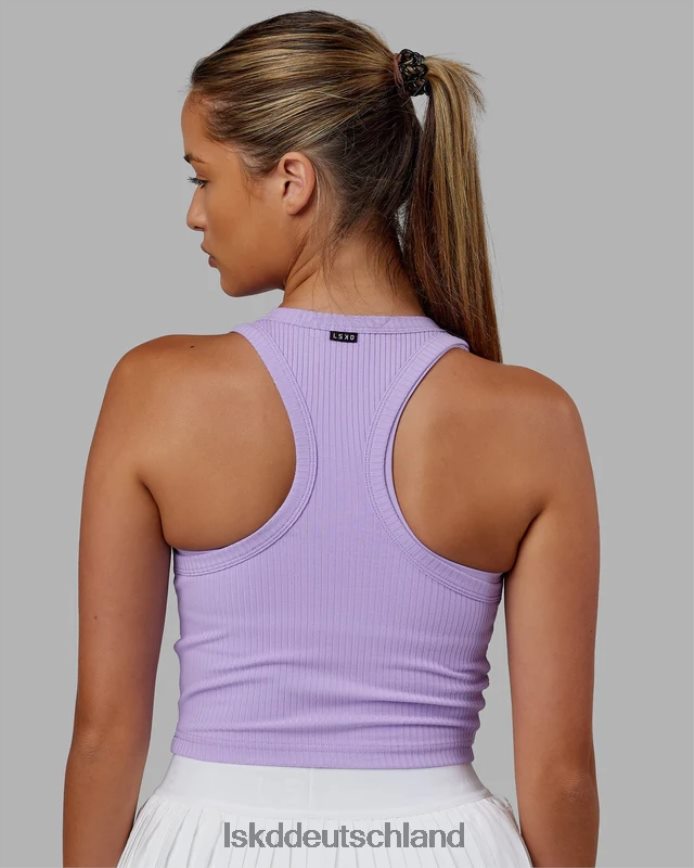 Frauen LSKD Geripptes Squad-Tanktop – blasses Flieder Bekleidung VD2NLV137