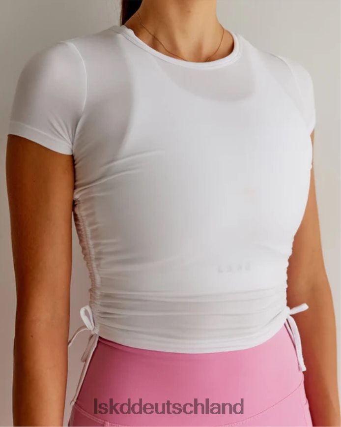Frauen LSKD Kick-on-Kurz-T-Shirt – weiß Bekleidung VD2NLV266