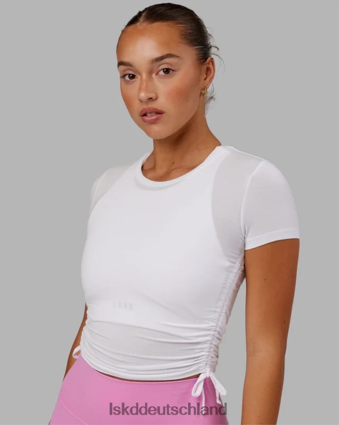 Frauen LSKD Kick-on-Kurz-T-Shirt – weiß Bekleidung VD2NLV266