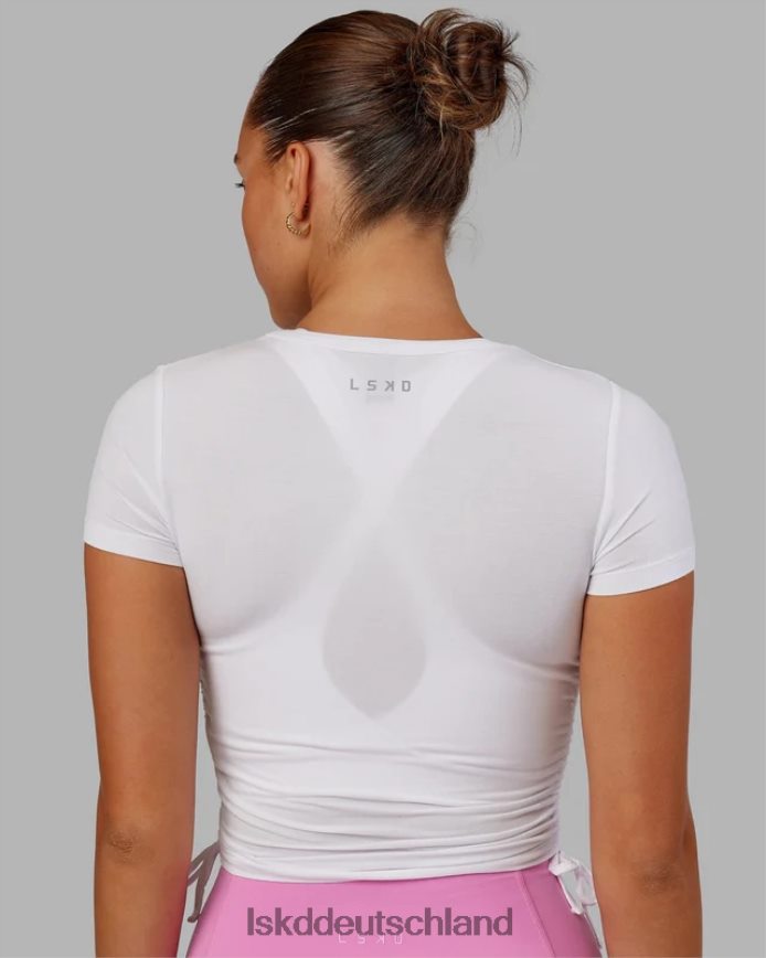 Frauen LSKD Kick-on-Kurz-T-Shirt – weiß Bekleidung VD2NLV266