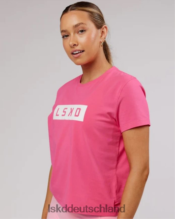 Frauen LSKD Kraftvolles T-Shirt aus flxBaumwolle – Flamingo Bekleidung VD2NLV307