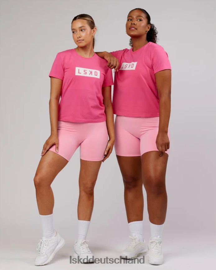 Frauen LSKD Kraftvolles T-Shirt aus flxBaumwolle – Flamingo Bekleidung VD2NLV307