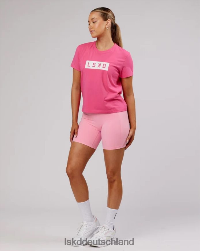 Frauen LSKD Kraftvolles T-Shirt aus flxBaumwolle – Flamingo Bekleidung VD2NLV307