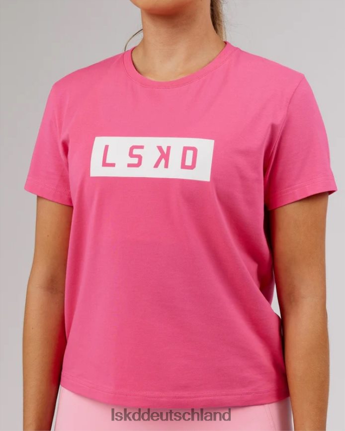 Frauen LSKD Kraftvolles T-Shirt aus flxBaumwolle – Flamingo Bekleidung VD2NLV307