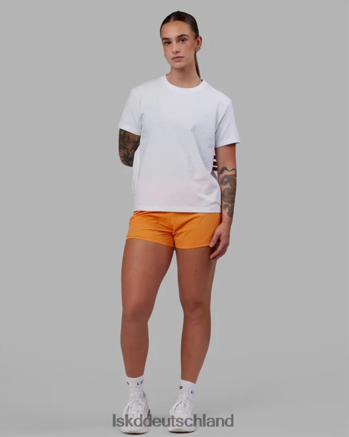 Frauen LSKD Love the Run FLXCotton T-Shirt – weiß-schwarz Bekleidung VD2NLV279