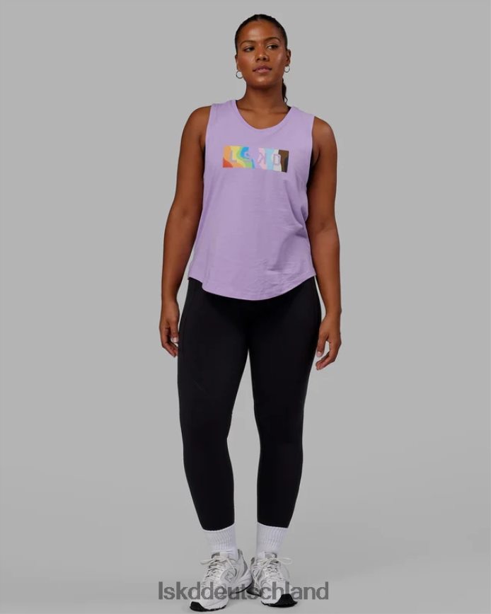 Frauen LSKD Luna Tank – Pride-blasses Flieder Bekleidung VD2NLV136