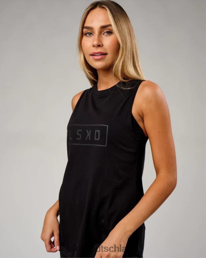 Frauen LSKD Luna Tank - schwarz-schwarz Bekleidung VD2NLV173