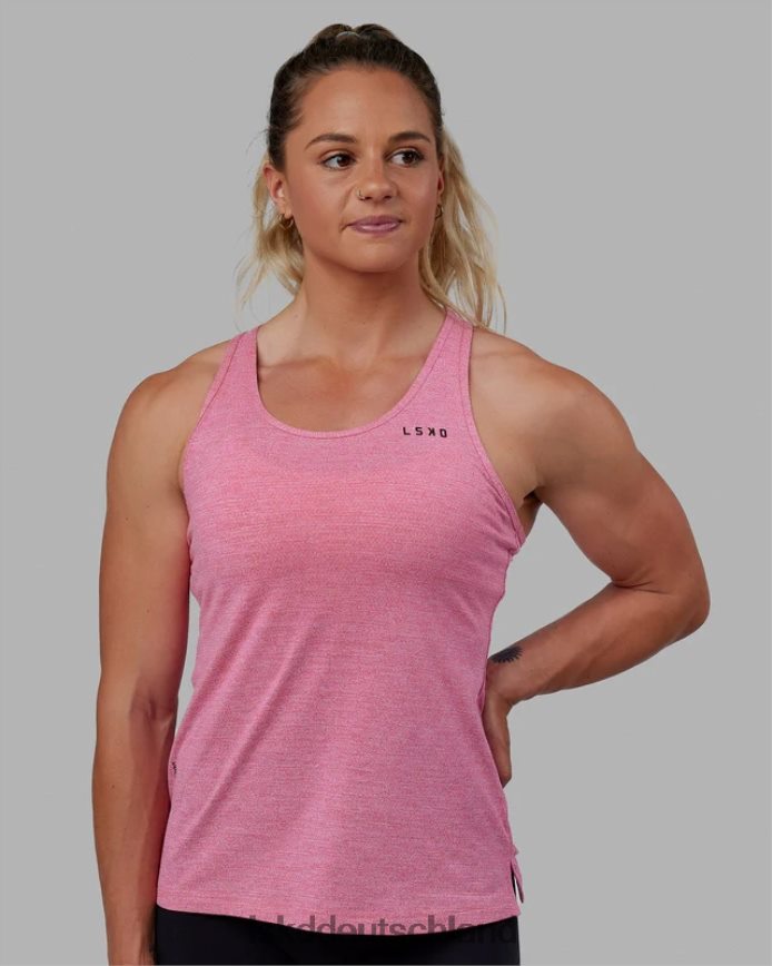 Frauen LSKD Perform Vapourflx Tank – Magenta Mergel Bekleidung VD2NLV162