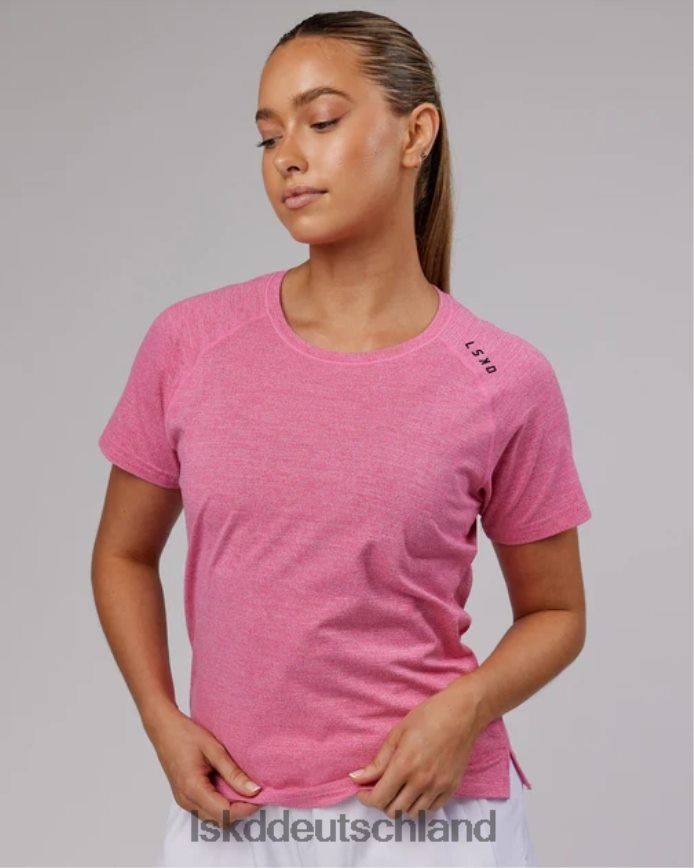 Frauen LSKD Perform Vapourflx Tee – Magenta Mergel Bekleidung VD2NLV327