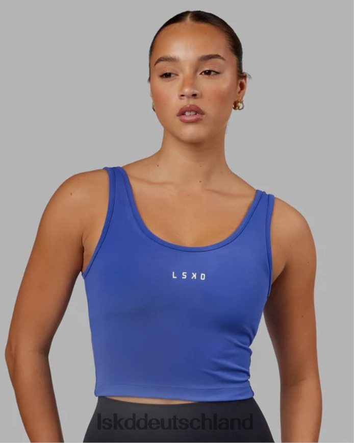 Frauen LSKD Reflex Active Tank - Power Cobalt Bekleidung VD2NLV142