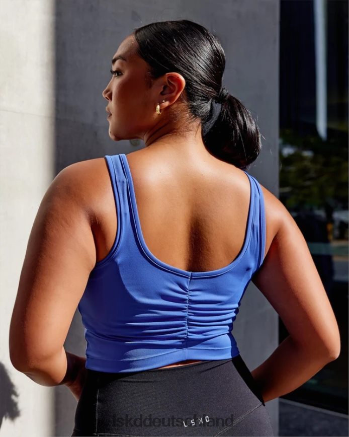 Frauen LSKD Reflex Active Tank - Power Cobalt Bekleidung VD2NLV142