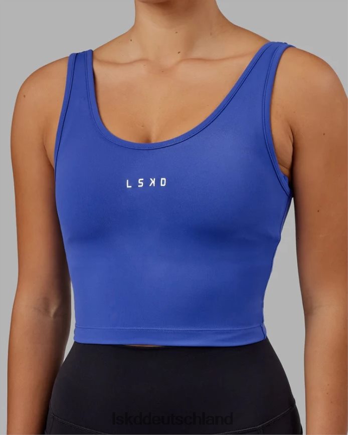 Frauen LSKD Reflex Active Tank - Power Cobalt Bekleidung VD2NLV142