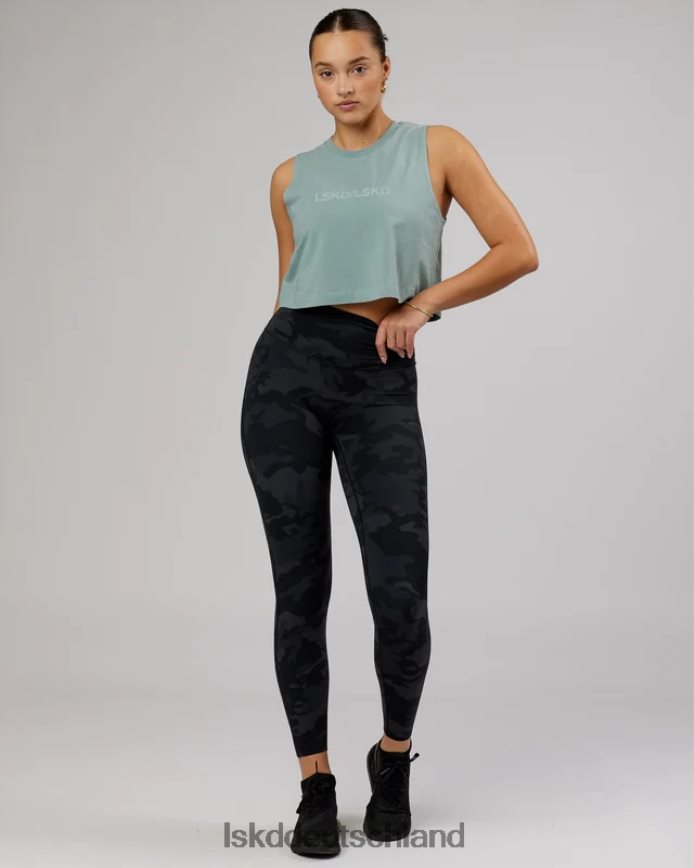 Frauen LSKD Speedway flxcotton kurzes Tanktop – Frost Bekleidung VD2NLV194
