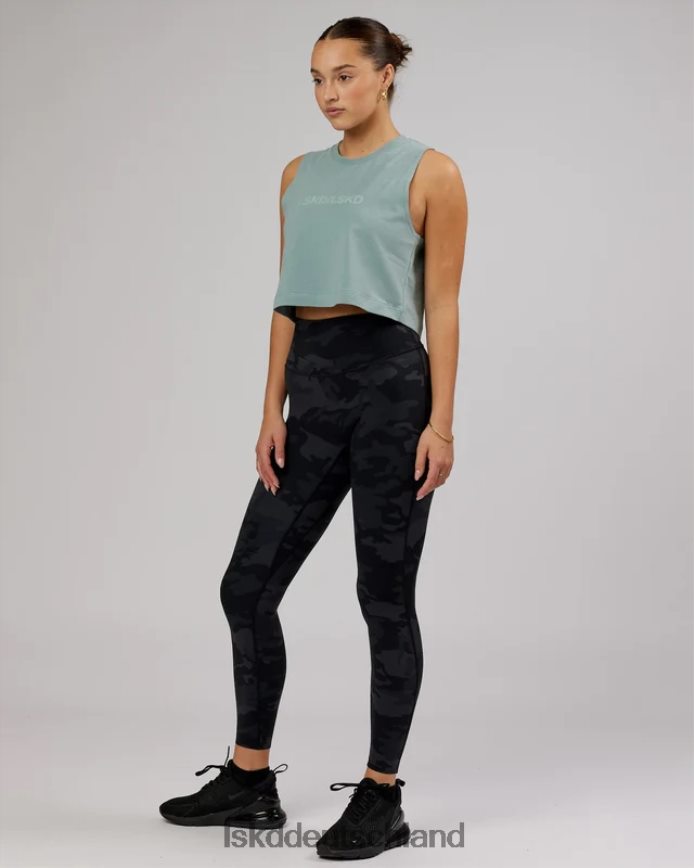 Frauen LSKD Speedway flxcotton kurzes Tanktop – Frost Bekleidung VD2NLV194
