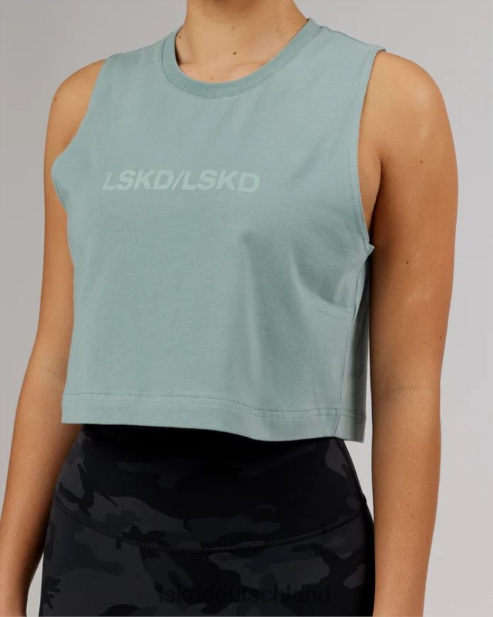 Frauen LSKD Speedway flxcotton kurzes Tanktop – Frost Bekleidung VD2NLV194