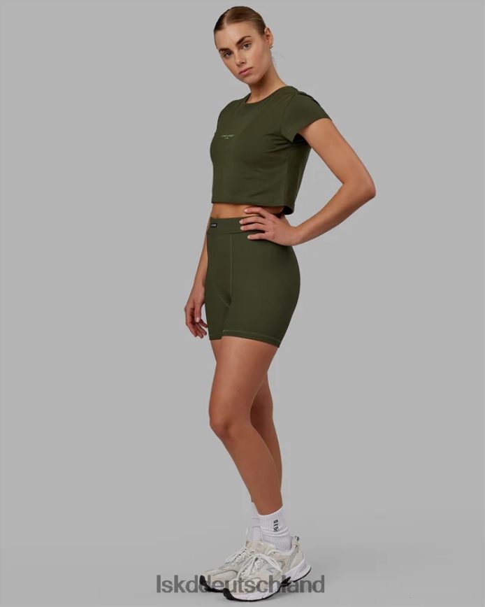 Frauen LSKD Spitzenreiter-Baby-T-Shirt - Waldnacht Bekleidung VD2NLV222