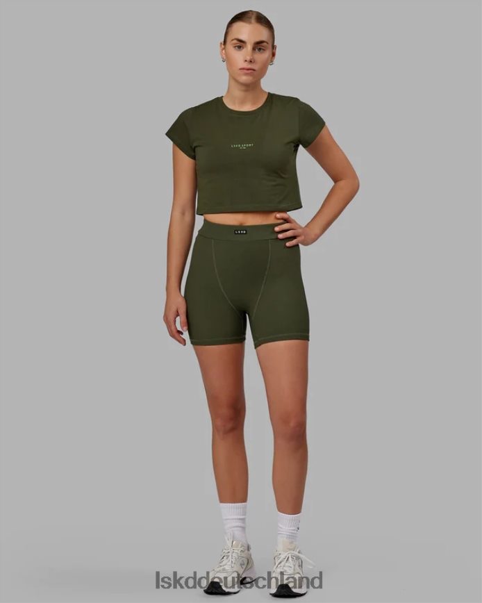 Frauen LSKD Spitzenreiter-Baby-T-Shirt - Waldnacht Bekleidung VD2NLV222