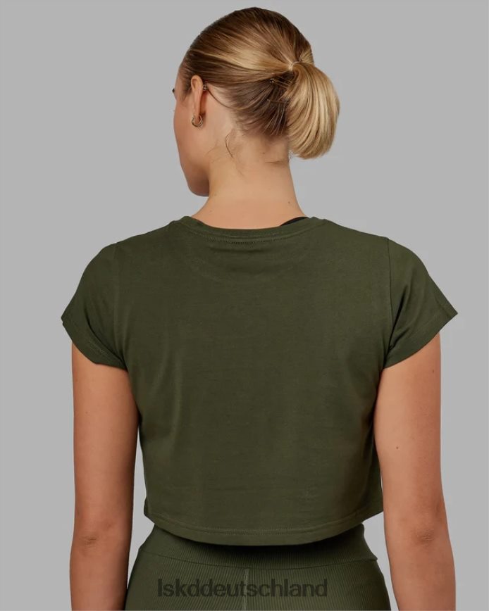 Frauen LSKD Spitzenreiter-Baby-T-Shirt - Waldnacht Bekleidung VD2NLV222