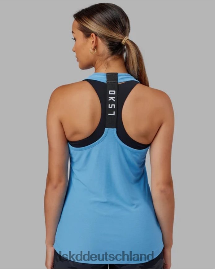 Frauen LSKD Sprint-Tanktop – Azurblau Bekleidung VD2NLV152