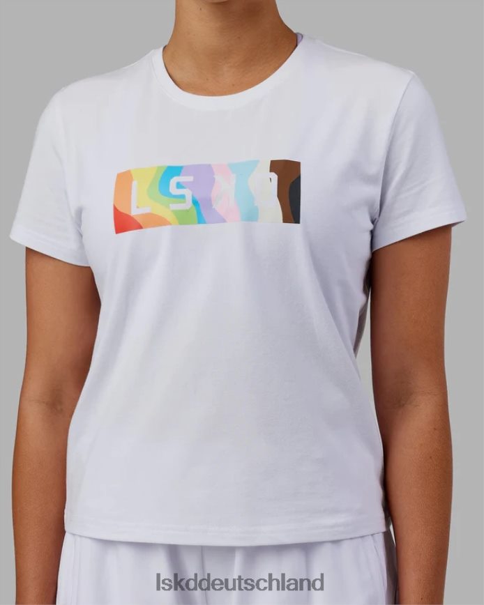 Frauen LSKD Together T-Shirt – Pride-Weiß Bekleidung VD2NLV251