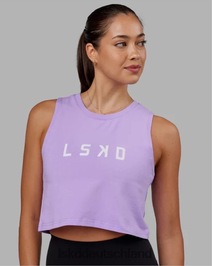 Frauen LSKD agiles Flxcotton-Tanktop – blasslila Bekleidung VD2NLV179