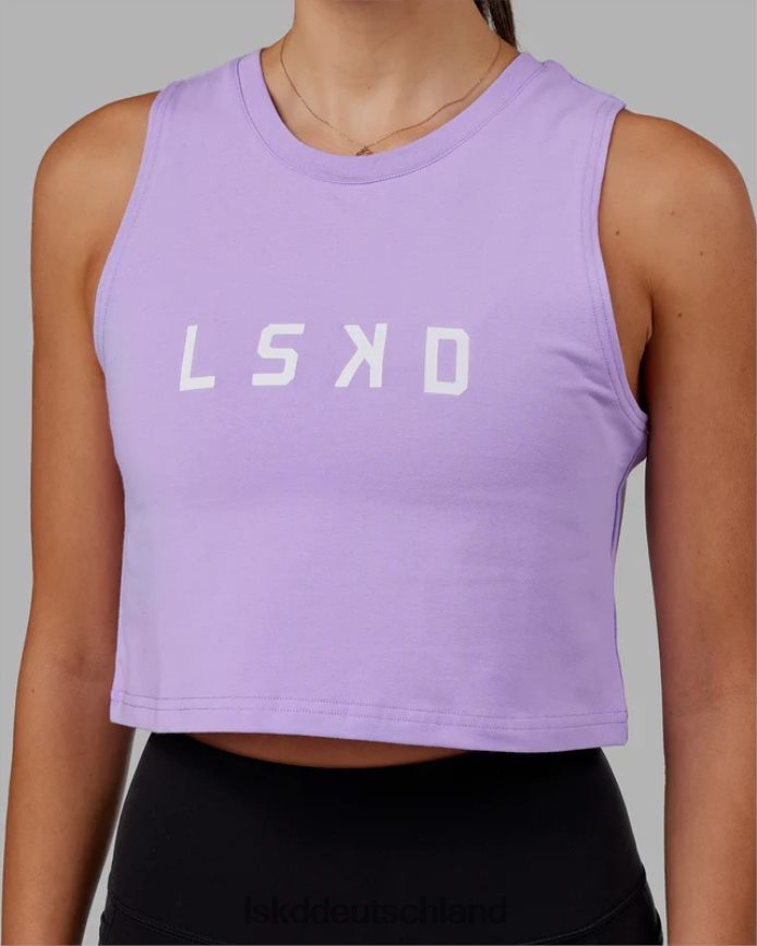 Frauen LSKD agiles Flxcotton-Tanktop – blasslila Bekleidung VD2NLV179