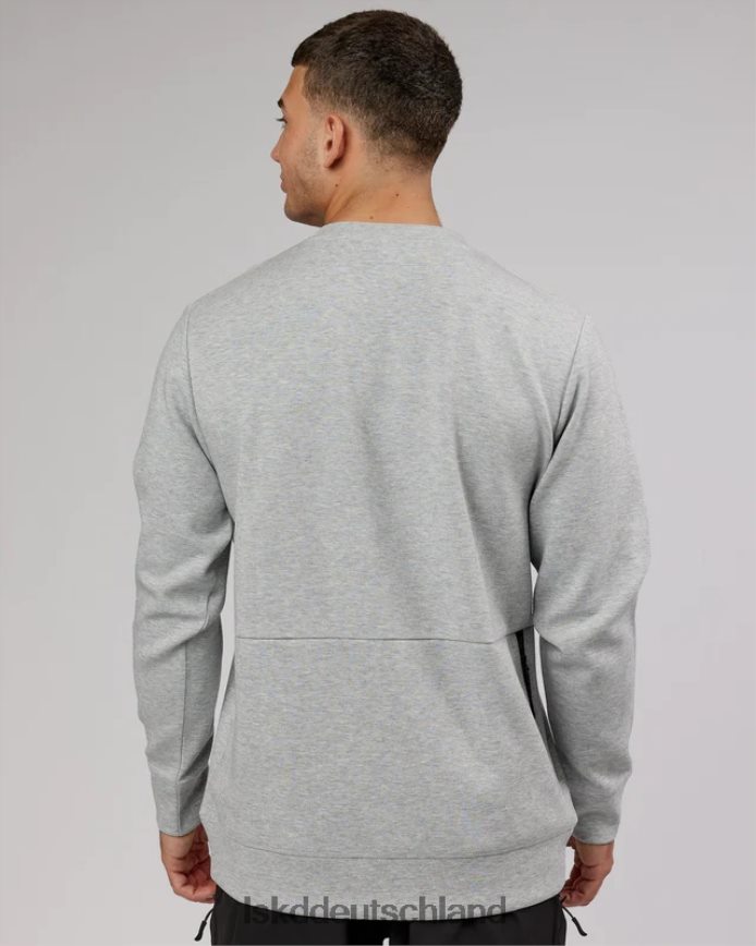Männer LSKD Athlet ForgedFleece-Pullover – Hellgrau meliert Bekleidung VD2NLV1034