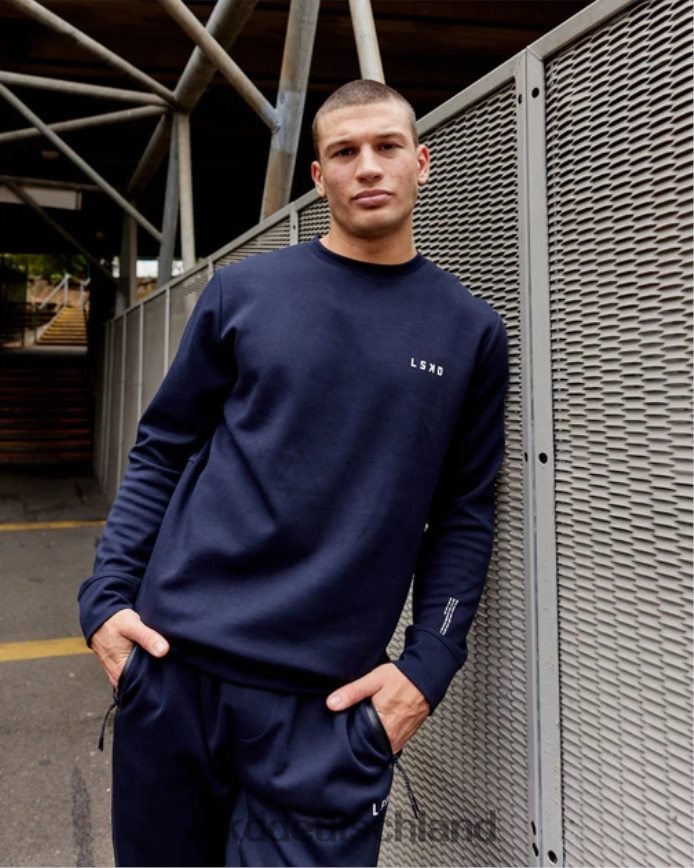 Männer LSKD Athlet ForgedFleecepullover – Dunkelmarine Bekleidung VD2NLV1035