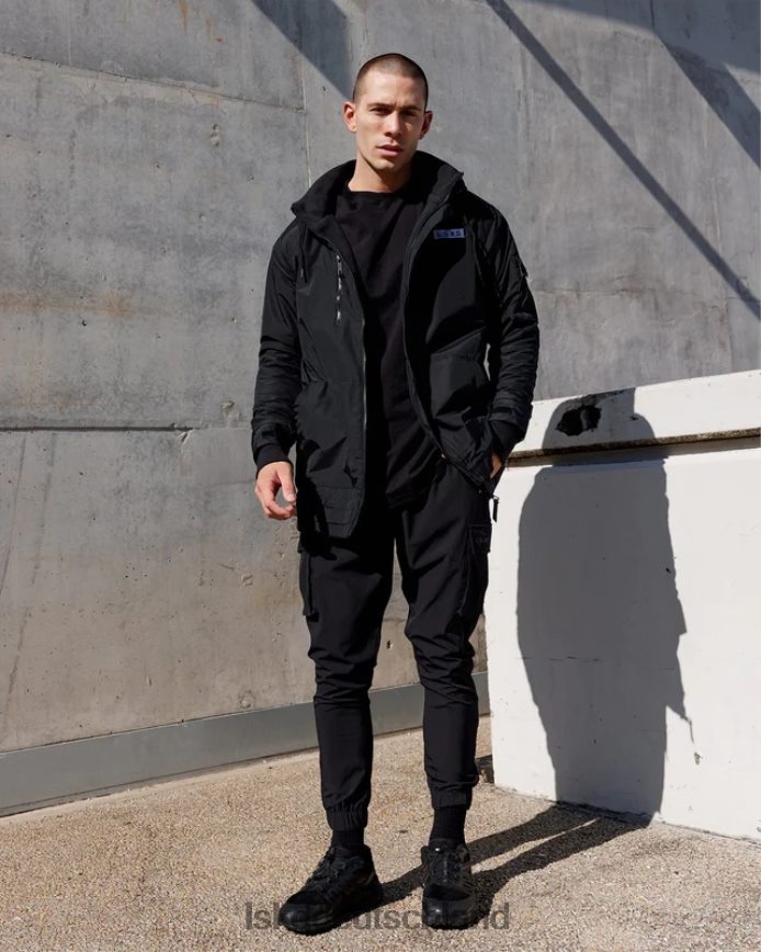 Männer LSKD Marshalljacke – schwarz Bekleidung VD2NLV1042