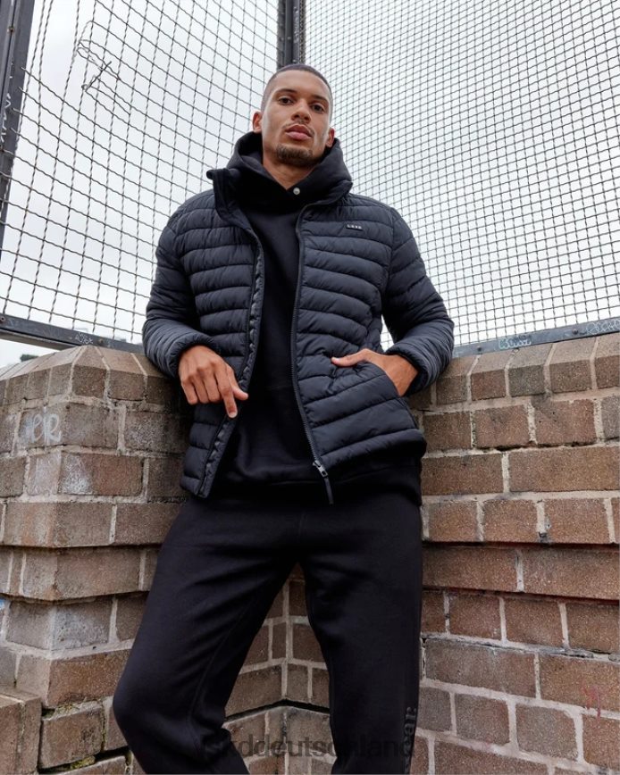Männer LSKD Pufferjacke für den ganzen Tag – Schwarz Bekleidung VD2NLV1038