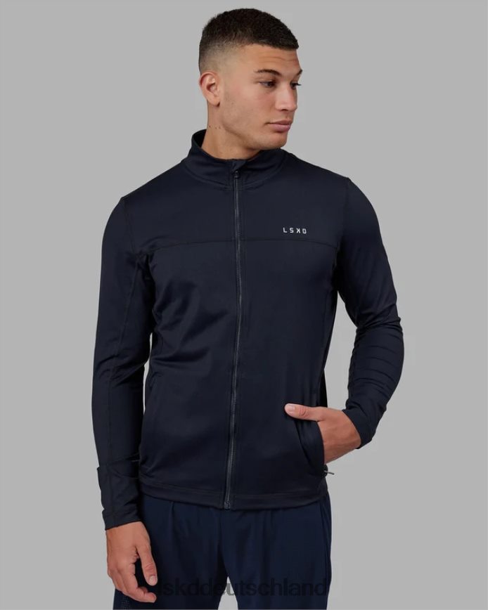 Männer LSKD Stride Performance-Jacke mit Reißverschluss – Marineblau Bekleidung VD2NLV1044
