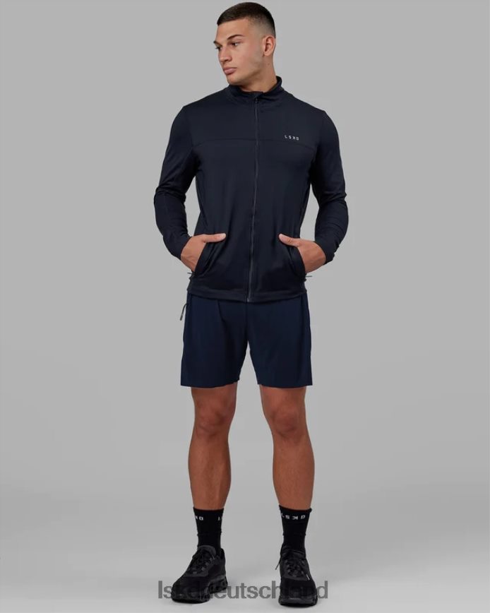 Männer LSKD Stride Performance-Jacke mit Reißverschluss – Marineblau Bekleidung VD2NLV1044