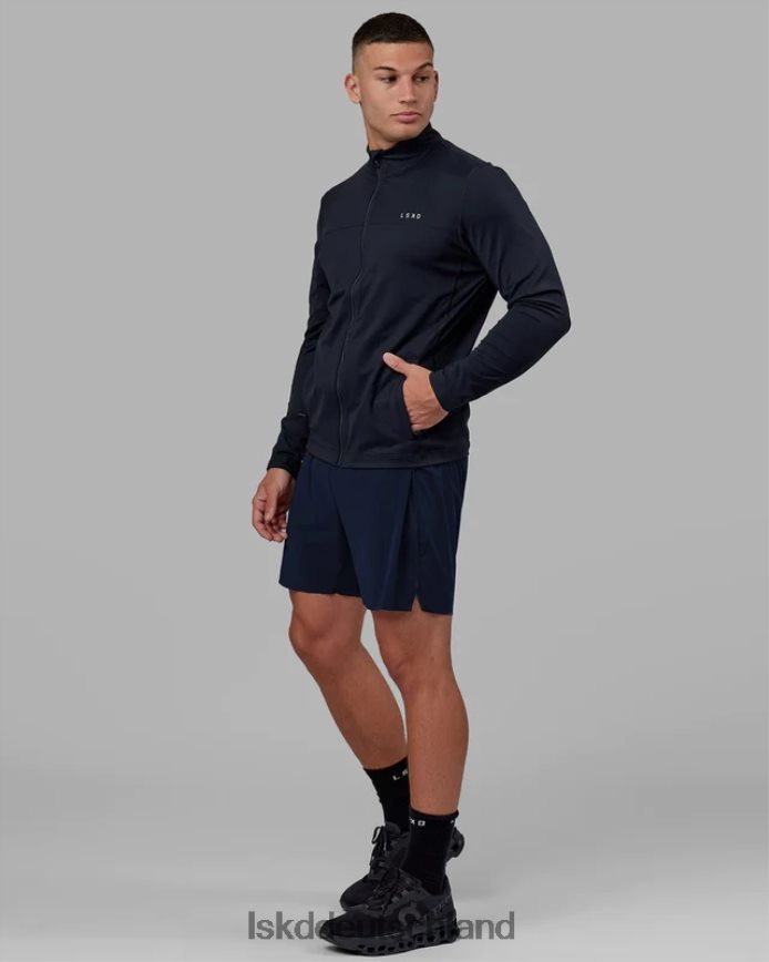Männer LSKD Stride Performance-Jacke mit Reißverschluss – Marineblau Bekleidung VD2NLV1044