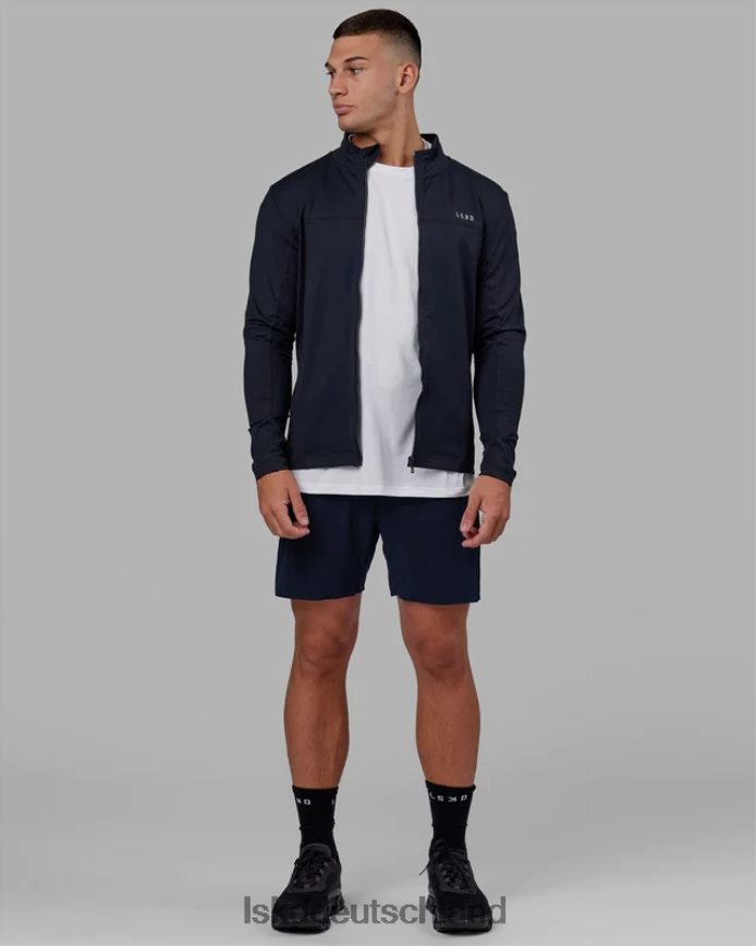 Männer LSKD Stride Performance-Jacke mit Reißverschluss – Marineblau Bekleidung VD2NLV1044