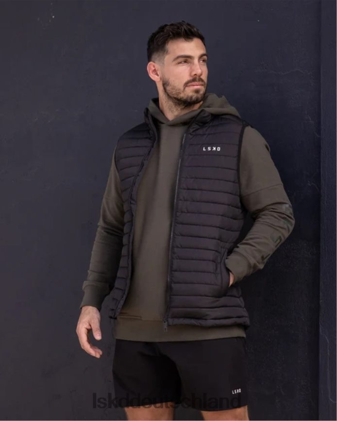 Männer LSKD Uplift-Pufferweste – Black Fade Bekleidung VD2NLV1053