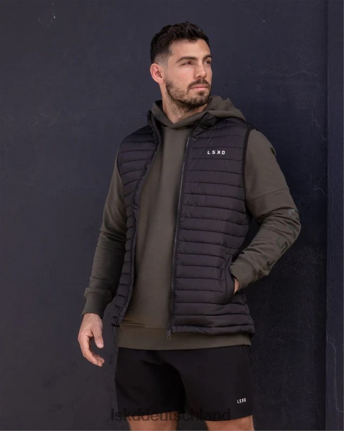 Männer LSKD Uplift-Pufferweste – Black Fade Bekleidung VD2NLV1053