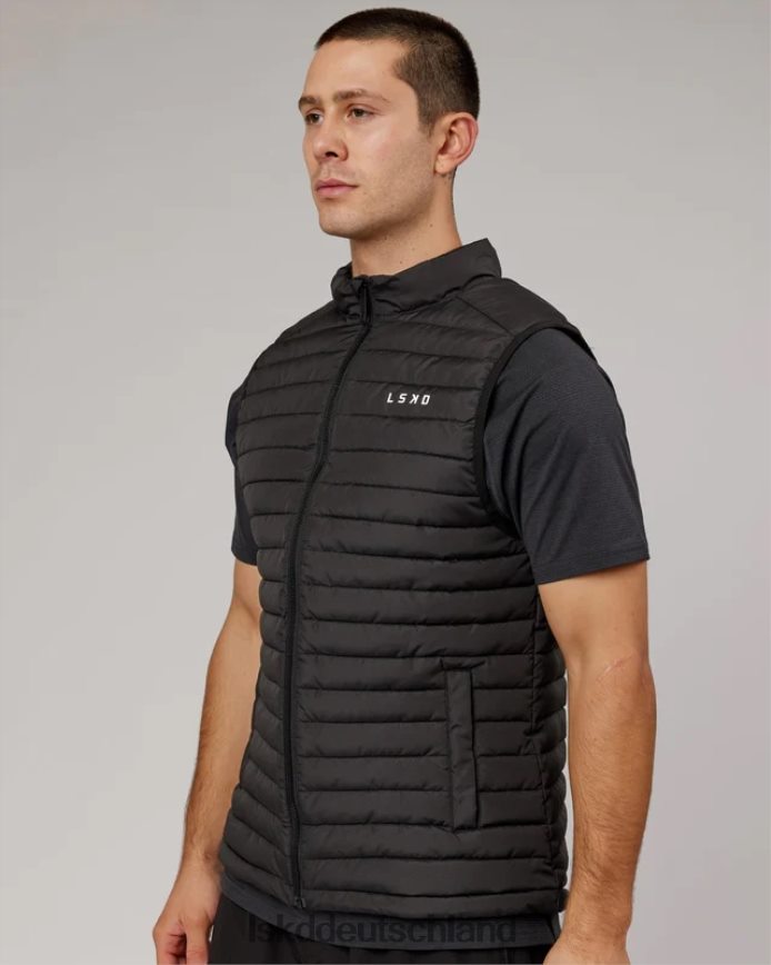 Männer LSKD Uplift-Pufferweste – Black Fade Bekleidung VD2NLV1053