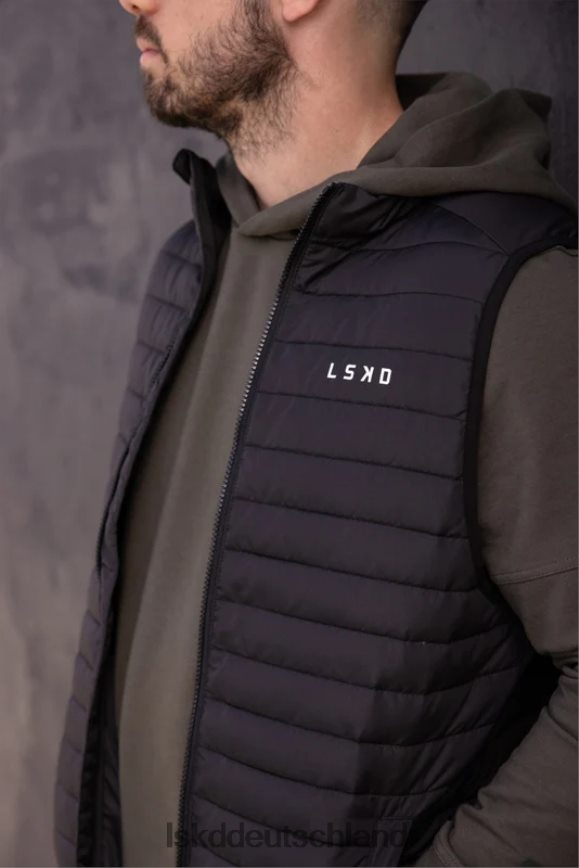 Männer LSKD Uplift-Pufferweste – Black Fade Bekleidung VD2NLV1053