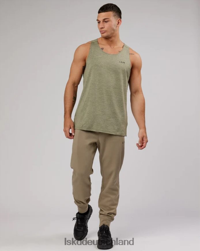Männer LSKD Athlet ForgedFleece-Jogger mit Reißverschluss – Lorbeereiche Bekleidung VD2NLV1144