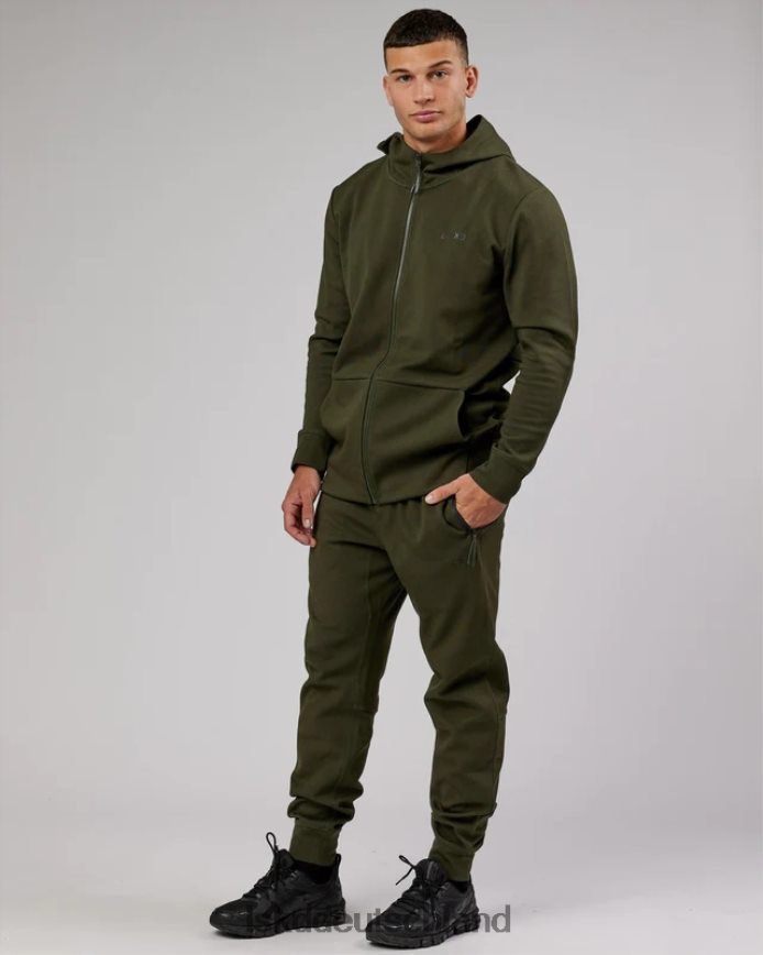 Männer LSKD Athlet ForgedFleece-Jogger mit Reißverschluss – Waldnacht Bekleidung VD2NLV1142