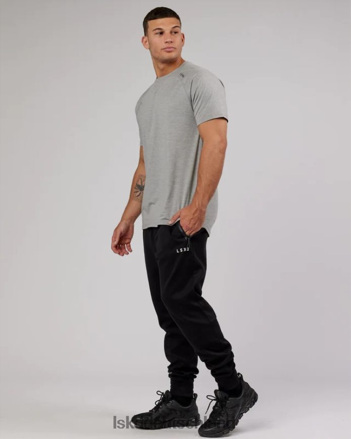 Männer LSKD Athlet ForgedFleece-Jogginghose mit Reißverschluss – Schwarz Bekleidung VD2NLV1139