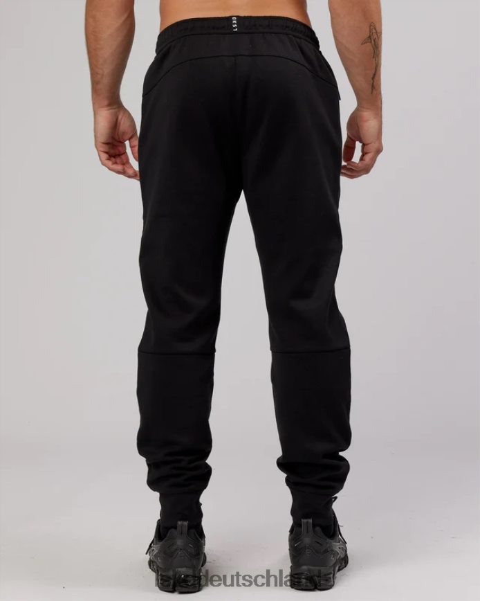 Männer LSKD Athlet ForgedFleece-Jogginghose mit Reißverschluss – Schwarz Bekleidung VD2NLV1139