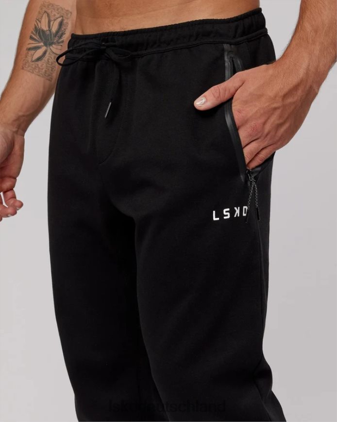 Männer LSKD Athlet ForgedFleece-Jogginghose mit Reißverschluss – Schwarz Bekleidung VD2NLV1139