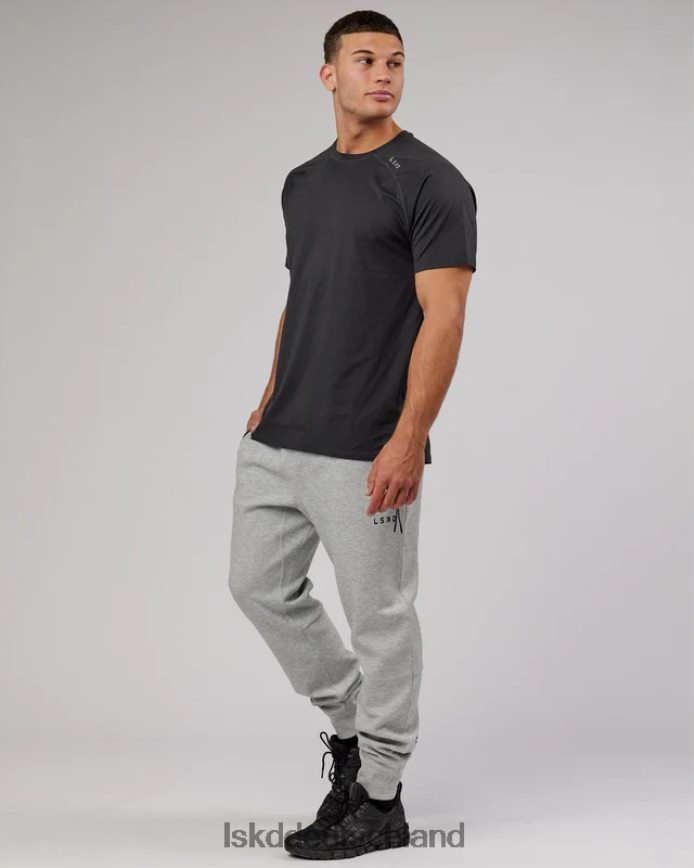 Männer LSKD Athlete Forgedfleece Zip Jogger – Hellgrau Marl Bekleidung VD2NLV1143