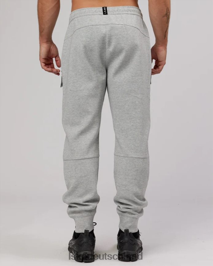 Männer LSKD Athlete Forgedfleece Zip Jogger – Hellgrau Marl Bekleidung VD2NLV1143