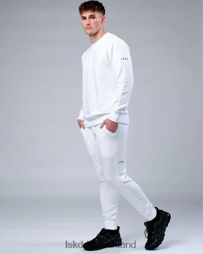 Männer LSKD Rival Flxfleece Jogger – Weiß Bekleidung VD2NLV1146