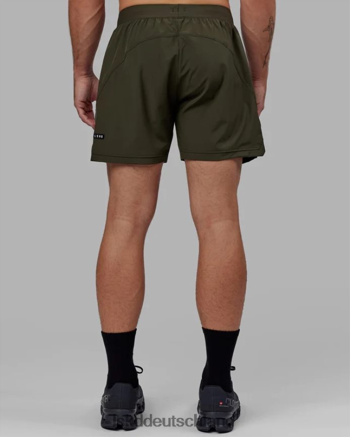 Männer LSKD Challenger 6'' gefütterte Performance-Shorts – Forest Night Bekleidung VD2NLV1067