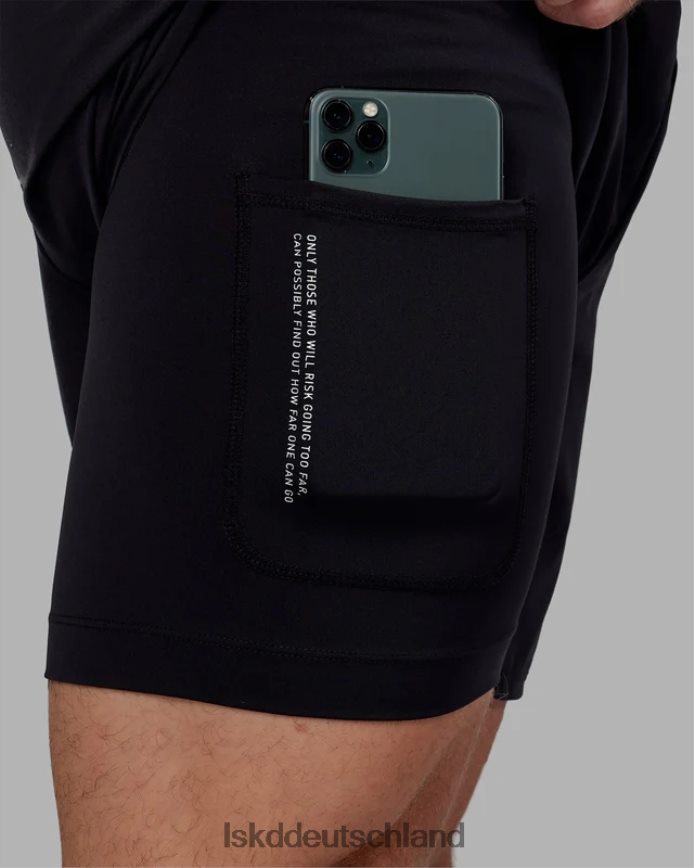 Männer LSKD Challenger 6'' gefütterte Performance-Shorts – Schwarz Bekleidung VD2NLV1062