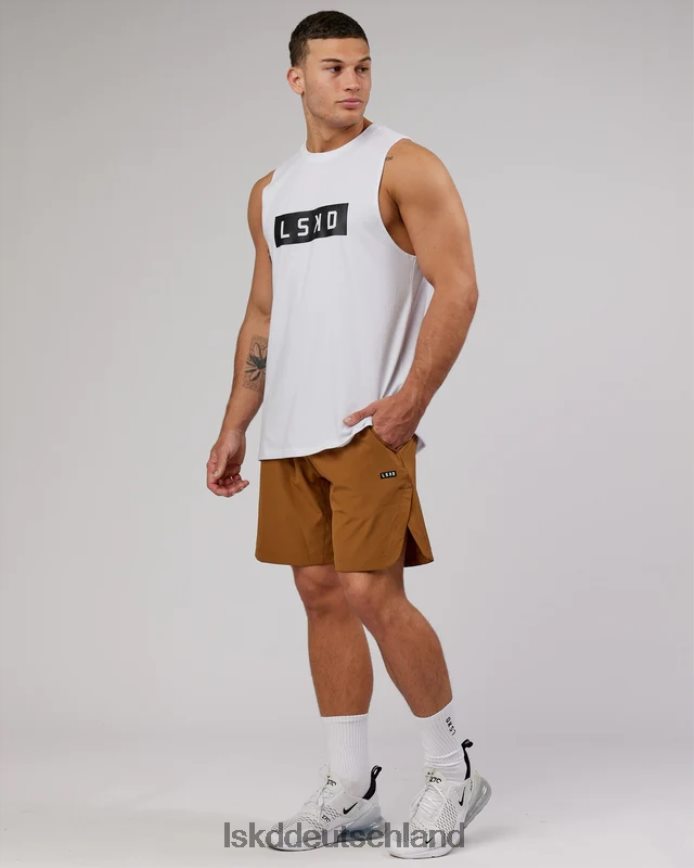 Männer LSKD Competition 8'' Performance Short – Kamel Bekleidung VD2NLV1087