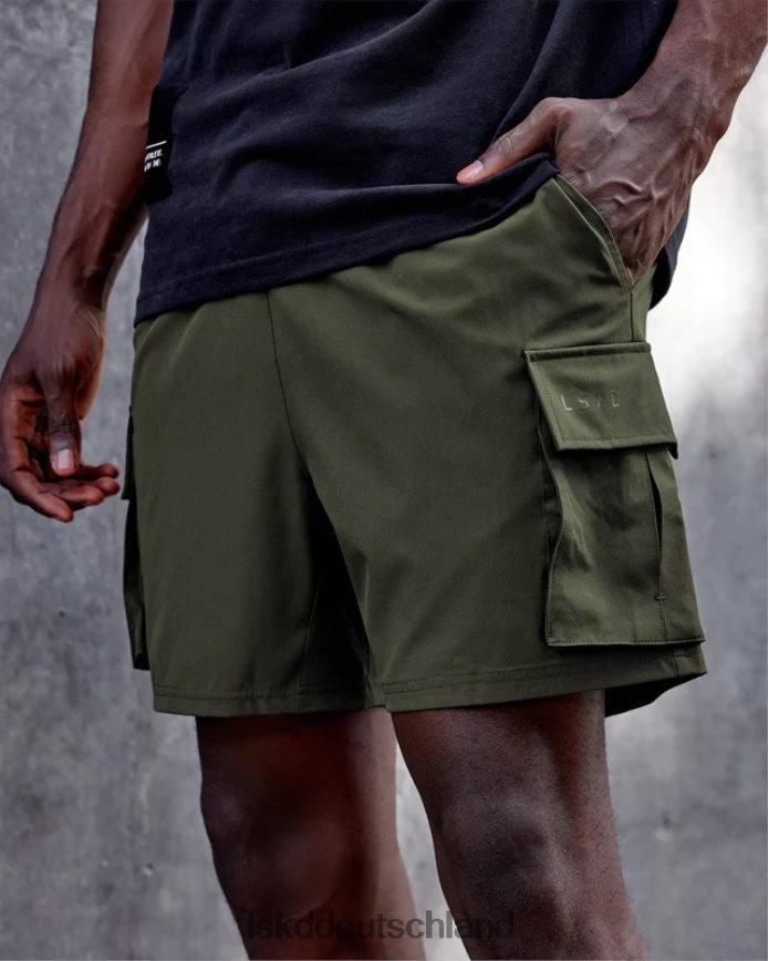 Männer LSKD Energy Stretch Performance Cargo Short – Forest Night Bekleidung VD2NLV1099